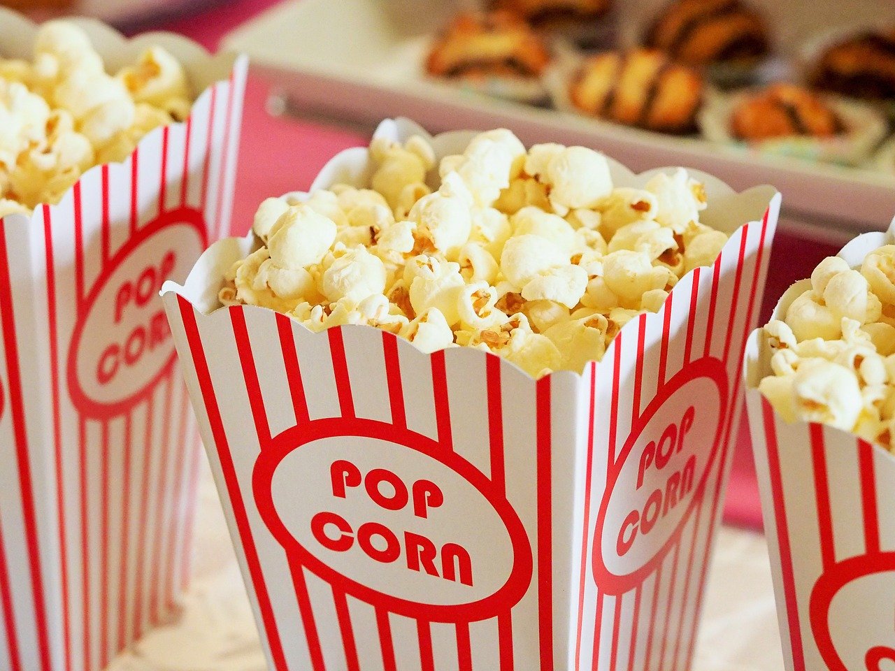 popcorn, movies, cinema