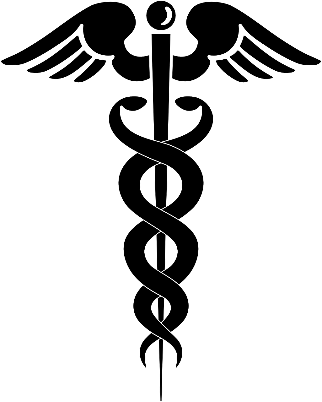 caduceus, medical symbol, medical logo