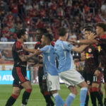 NY Soccer Rivals Duke It Out on Pitch